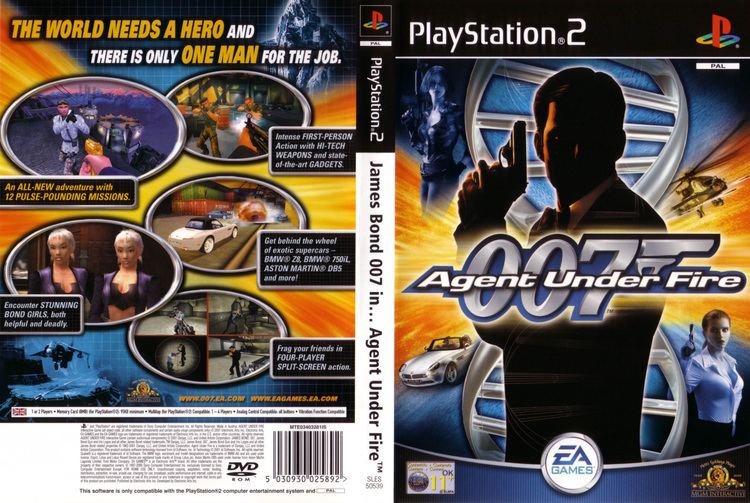 007: Agent Under Fire 007 Agent Under Fire USA ROM ISO Download for PlayStation 2