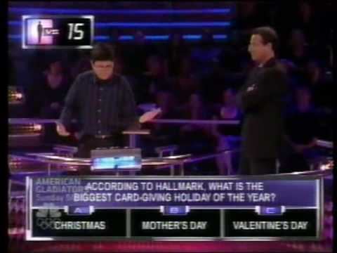 1 vs. 100 (U.S. game show) 1 vs 100 Very First Millionaire win YouTube