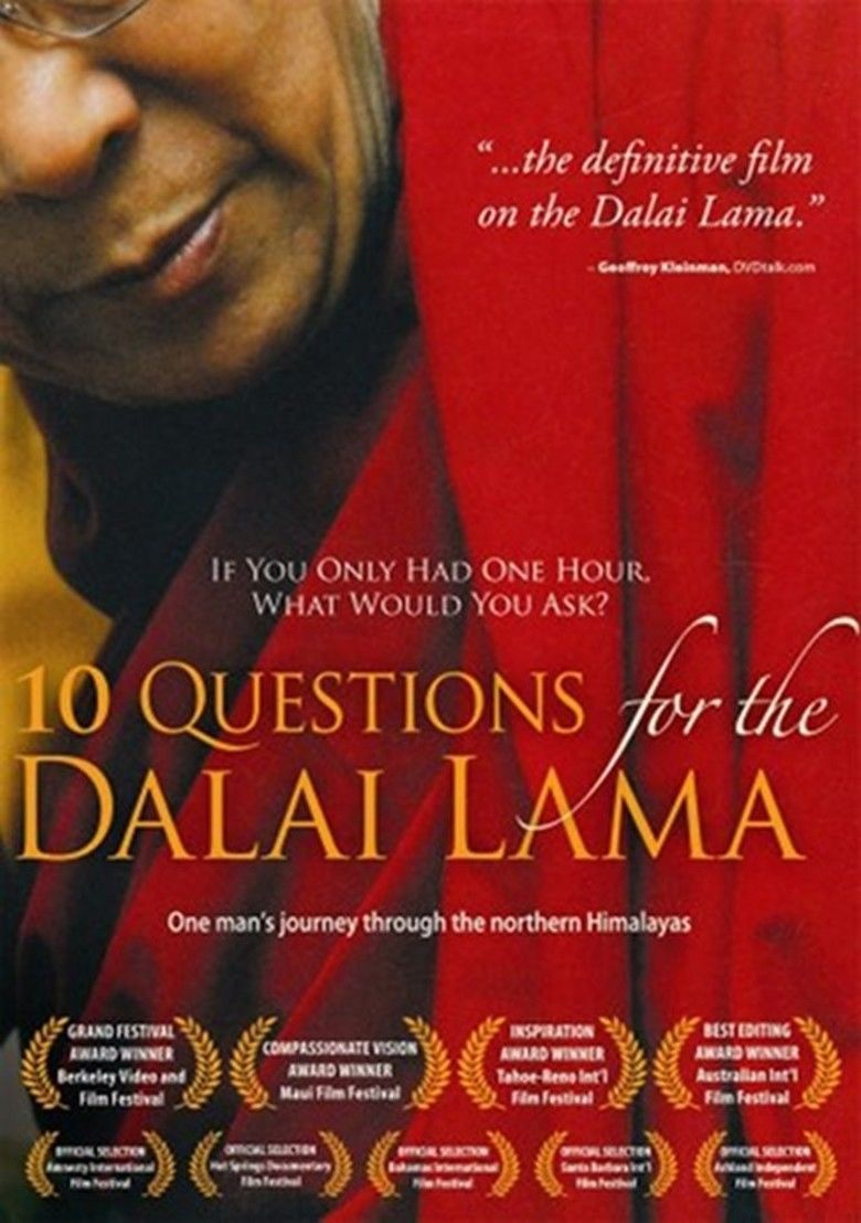 10 Questions for the Dalai Lama movie poster