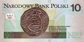 10 złotych note