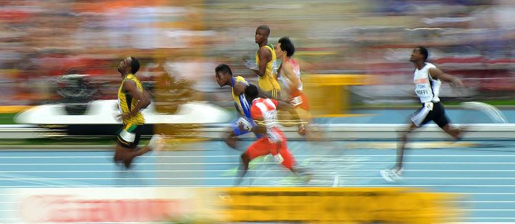 100 metres at the World Championships in Athletics