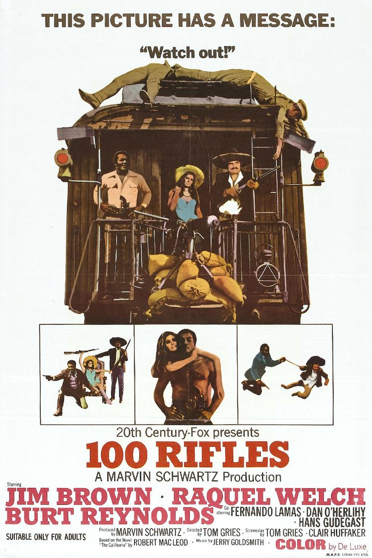 100 Rifles wwwgstaticcomtvthumbmovieposters1389p1389p