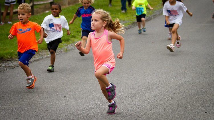 100-yard dash Eva Wins the Liberty 100yard Dash YouTube