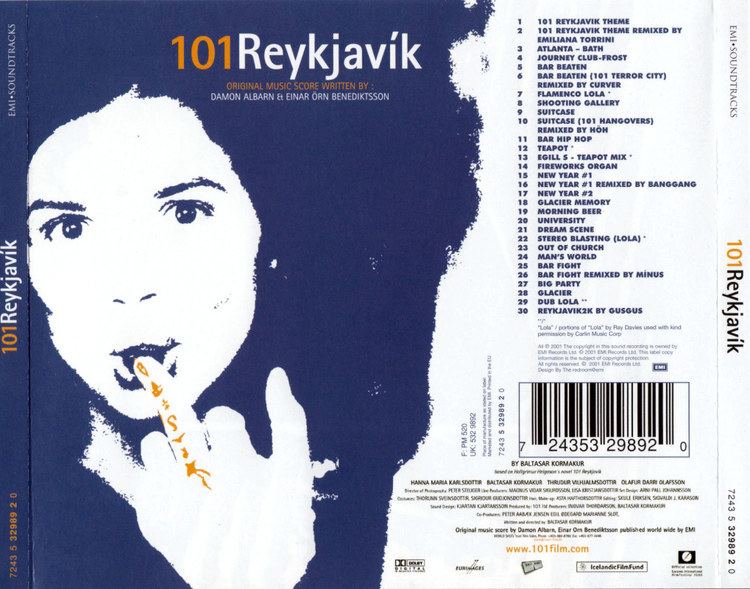 101 Reykjavík Damon Albarn 101 Reykjavik Soundtrack