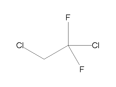 1,1-Difluoroethane 12dichloro11difluoroethane C2H2Cl2F2 ChemSynthesis