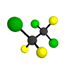1,1,2-Trichloro-1,2,2-trifluoroethane CCl2FCClF2 Vibrational Modes