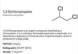 Image result for 1,2 Dichloropropane