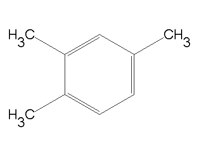 1,2,4-Trimethylbenzene 124trimethylbenzene C9H12 ChemSynthesis