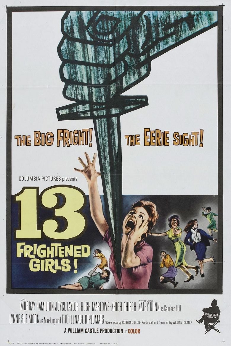13 Frightened Girls movie poster