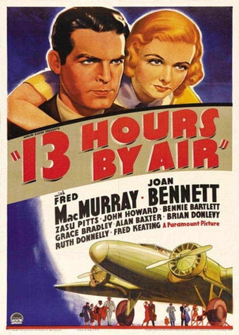 13 Hours by Air movie poster