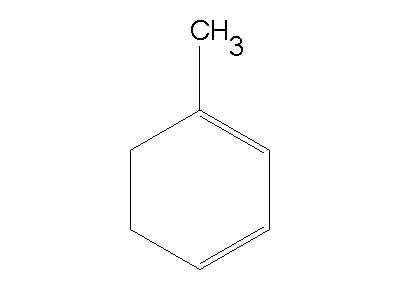 1,3-Cyclohexadiene 1methyl13cyclohexadiene C7H10 ChemSynthesis