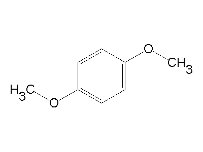 1,4-Dimethoxybenzene 14dimethoxybenzene C8H10O2 ChemSynthesis