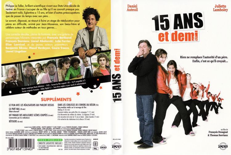 15 ans et demi Jaquette DVD de 15 ans et demi Cinma Passion