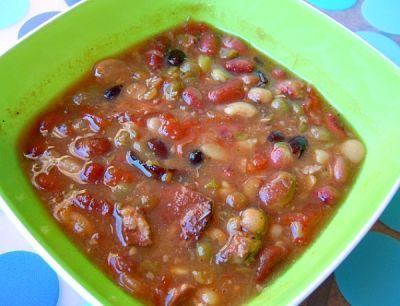 15 bean soup Slow Cooker 15 Bean Soup Once A Month Meals
