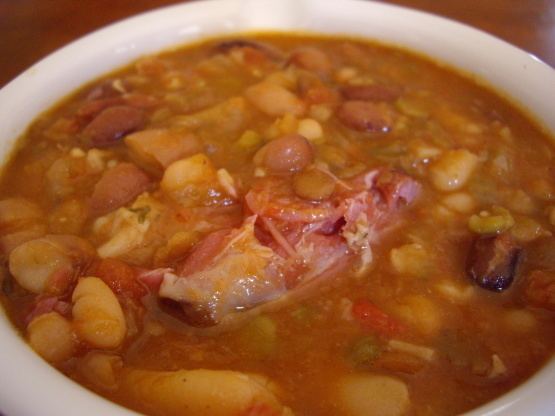 15 bean soup 15Bean Soup Recipe Foodcom