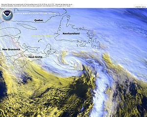 1775 Newfoundland hurricane List of Newfoundland hurricanes Wikipedia