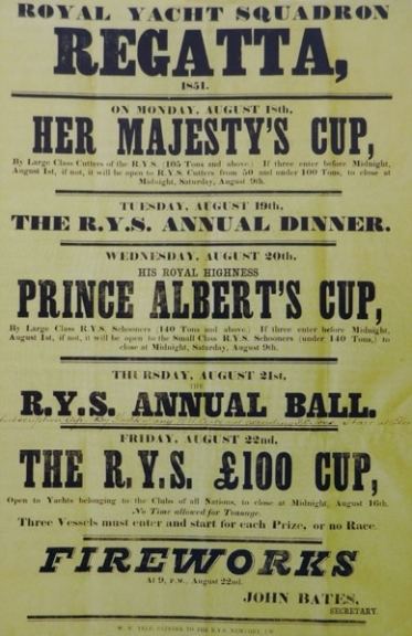1851 America's Cup