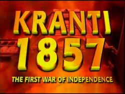 1857 Kranti (TV series) uploadwikimediaorgwikipediaenthumbcccSanja