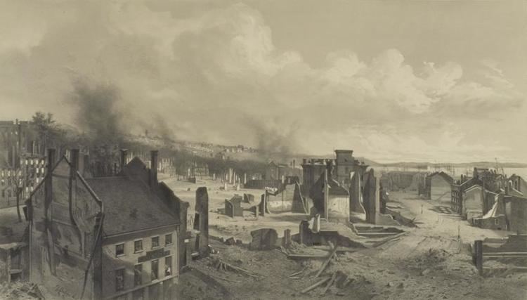 1866 Great fire of Portland, Maine