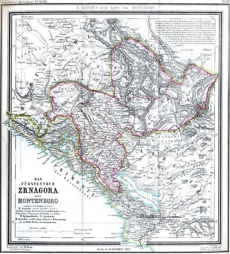 1869 uprising in Krivošije