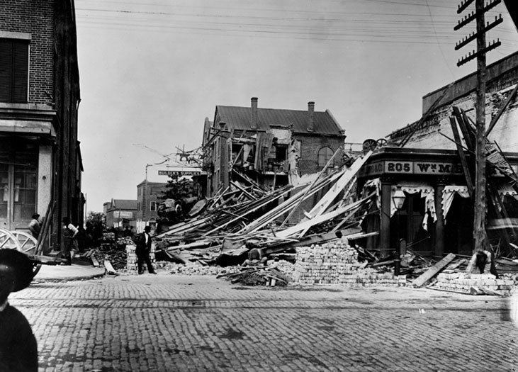 1886 Charleston earthquake Introduction Charleston EarthQuake Exhibit