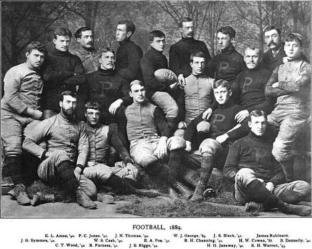 1889 Princeton Tigers football team