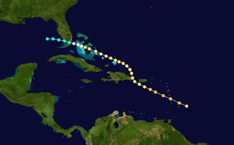 1891 Martinique hurricane