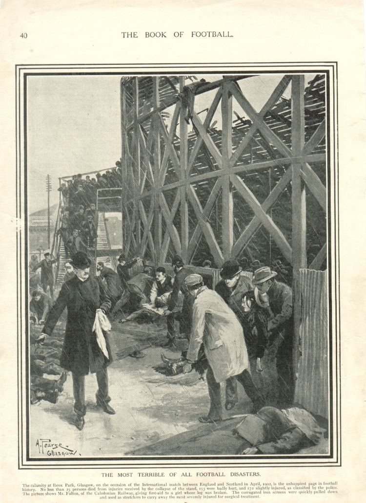 1902 Ibrox disaster The Ibrox Disaster 1902 A National Tragedy GALLIMAUFRY