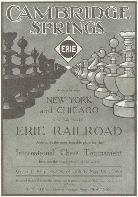 1904 Cambridge Springs International Chess Congress