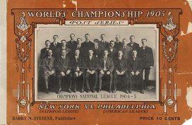 1905 World Series 1905 World Series by Baseball Almanac