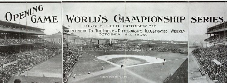 1909 World Series 1909 World Series Opening Game Panoramic Photograph Supplement