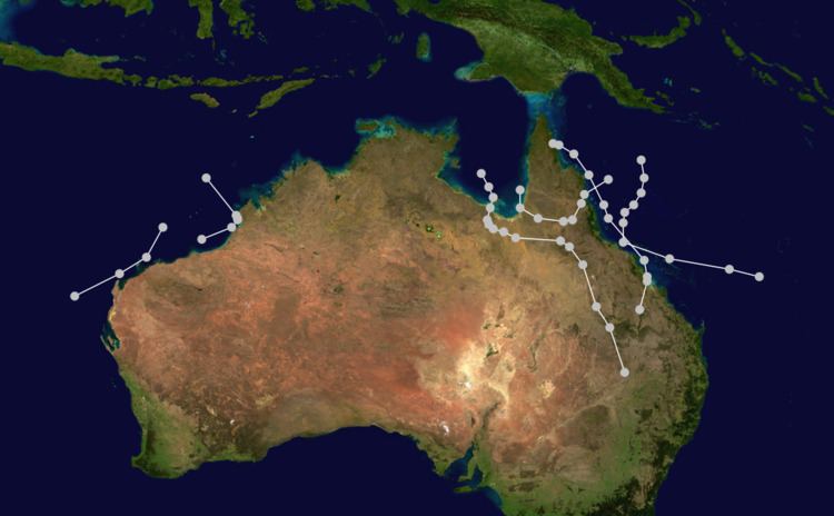 1910–21 Australian region cyclone seasons