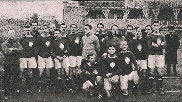 1921 Hungary v Poland football match