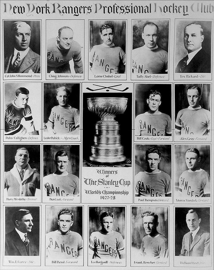 1927–28 New York Rangers season