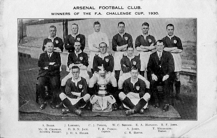 1930 FA Cup Final fa cup semifinal ArsenalOneTwoFive