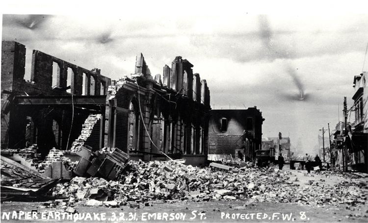 1931 Hawke's Bay earthquake Hawke39s Bay earthquake Christchurch City Libraries