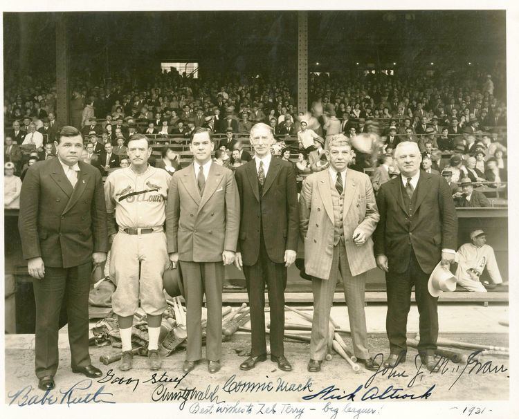 1931 World Series Lot Detail Incredible 1931 World Series Signed Photo Signed by 6
