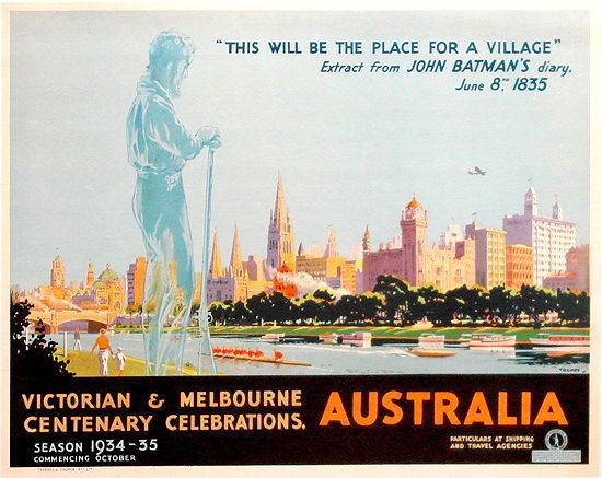 1934 Centenary of Melbourne