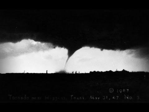 1947 Glazier–Higgins–Woodward tornadoes The 1947 F5 Woodward Oklahoma Tornado YouTube