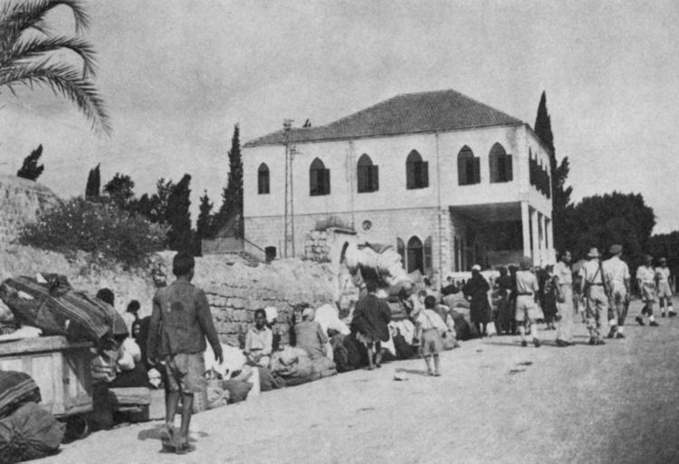 1948 Palestinian exodus from Lydda and Ramle