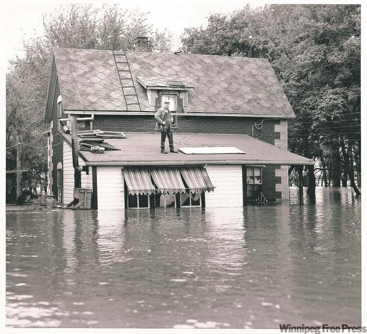 1950 Red River flood We39re all wet Flood of 2011 was not that unusual after all