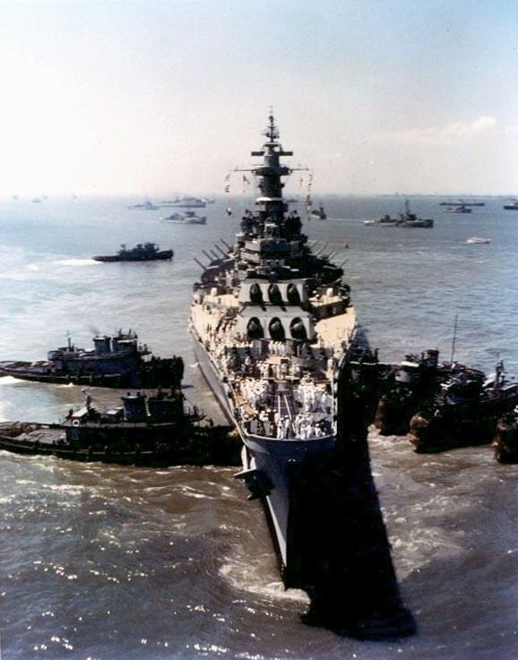 1950 USS Missouri grounding incident
