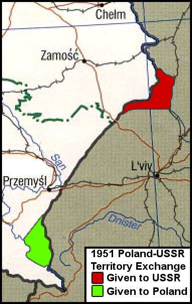 1951 Polish–Soviet territorial exchange