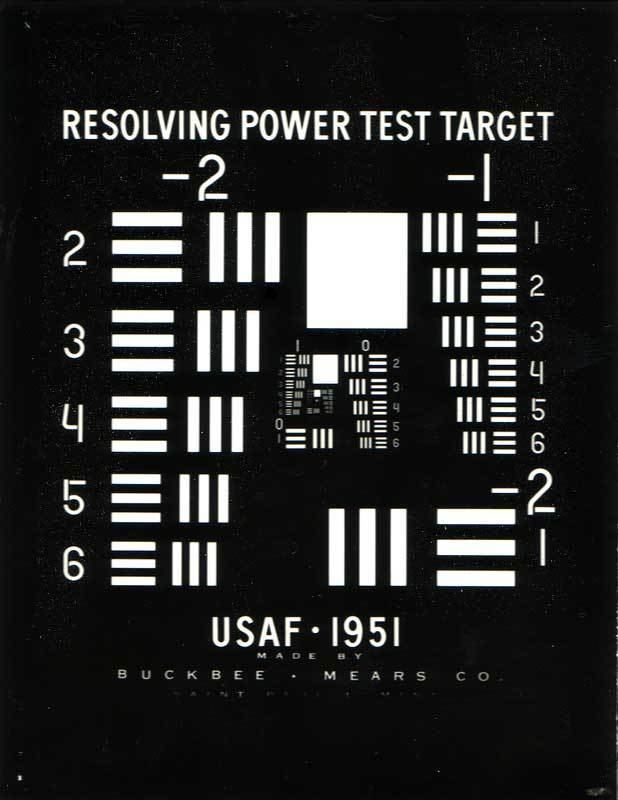 1951 USAF Resolution Test Chart Alchetron The Free Social Encyclopedia