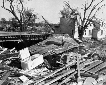 1953 Flint–Beecher tornado 1000 images about beecher tornado flint michigan 1953 on Pinterest