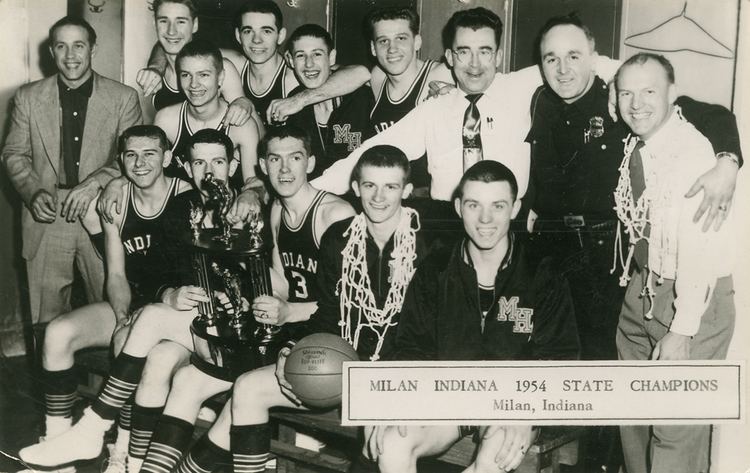 1954 Milan High School basketball team