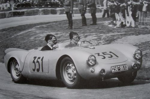 1954 Mille Miglia Boom gate or bust Type 550