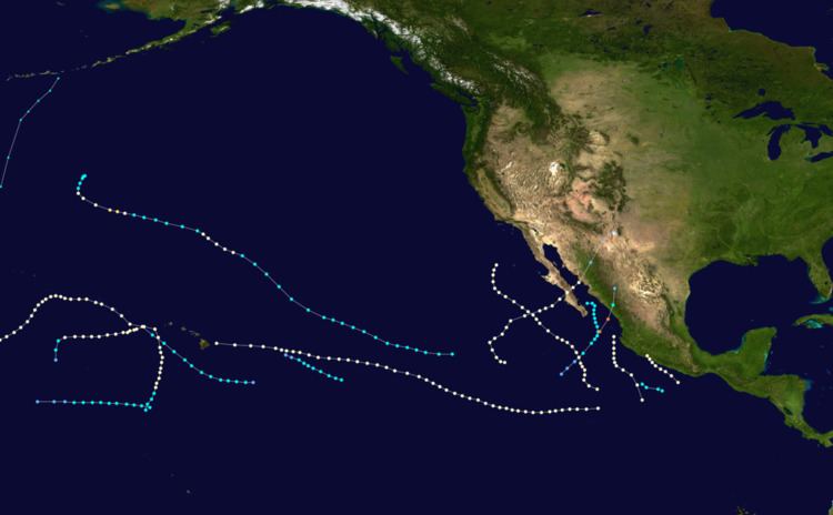 1957 Pacific hurricane season