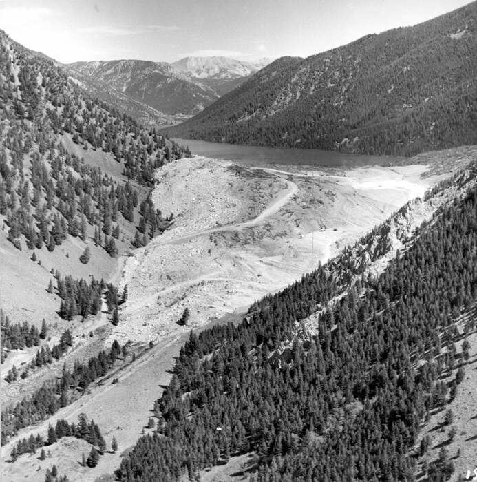 1959 Hebgen Lake earthquake Hebgen Lake Montana Earthquake August 1959 Madison Canyon 1