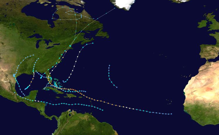 1960 Atlantic hurricane season